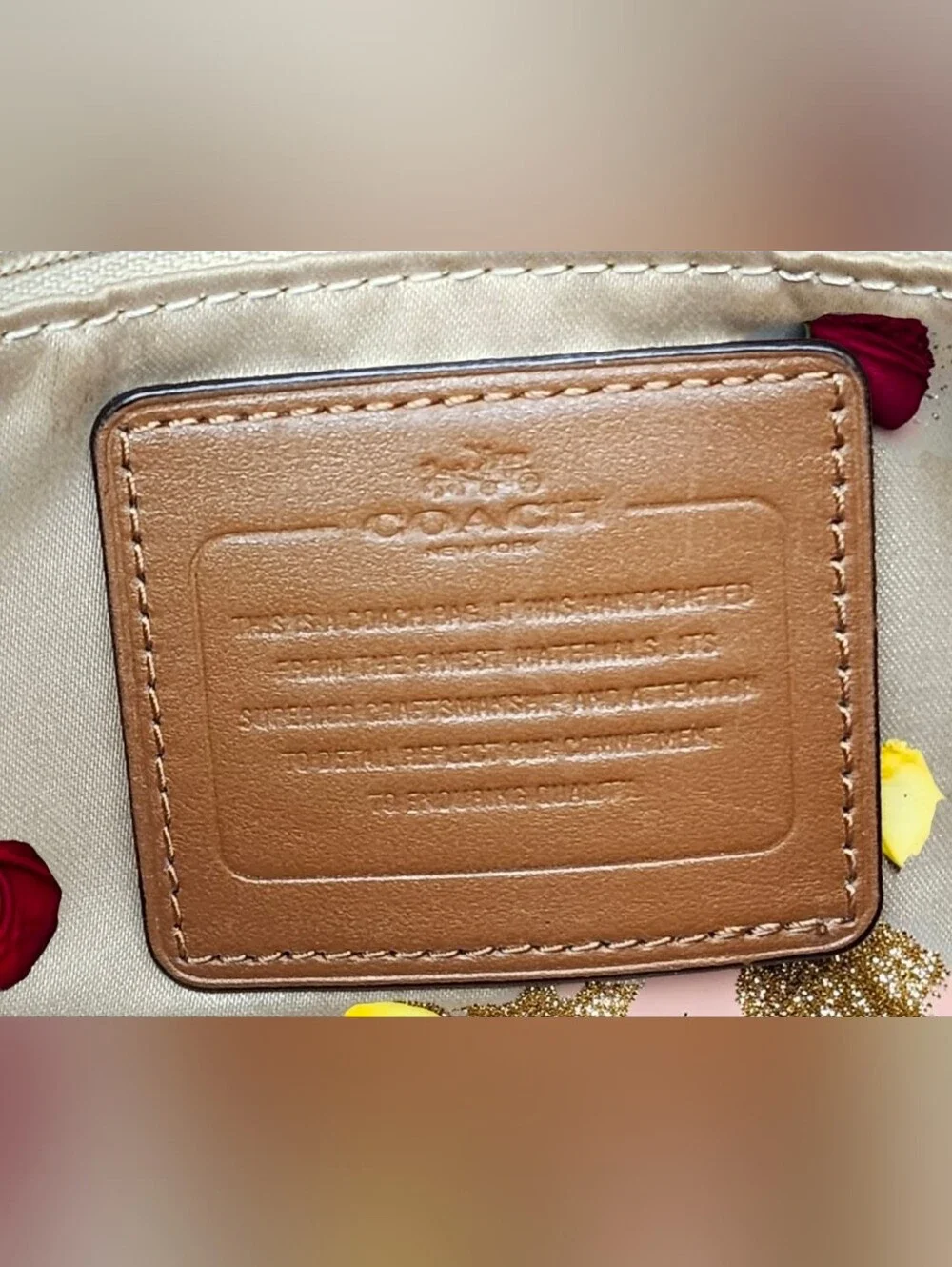Coach colette leather
